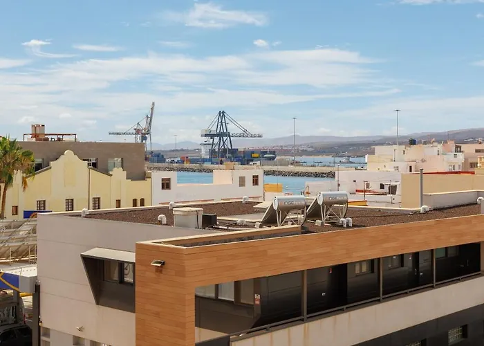 Ocean View 2 Bedrooms Flat - Air Conditioning & Free Parking & Wi-fi * Puerto del Rosario (Fuerteventura)